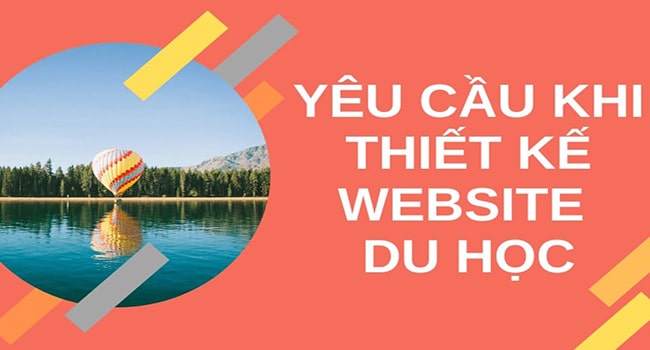 Tiêu chí đánh giá thiết kế web du học chuyên nghiệp